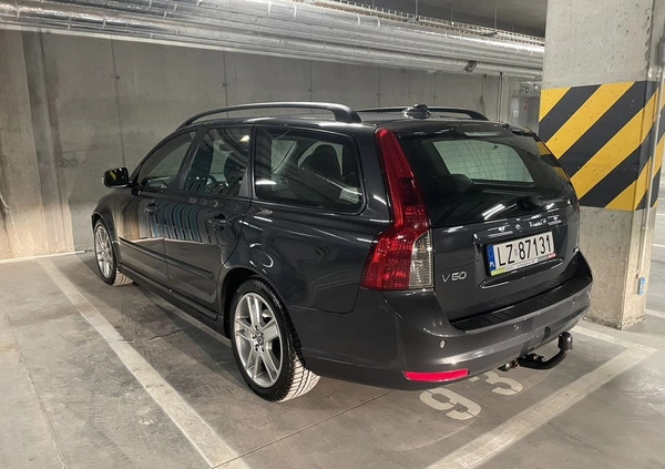 Volvo V50 cena 19900 przebieg: 170650, rok produkcji 2009 z Zamość małe 191